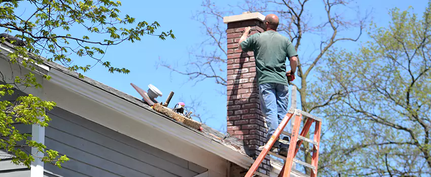 Vinyl and PVC Chimney Flashing Installation in Ottawa, IL
