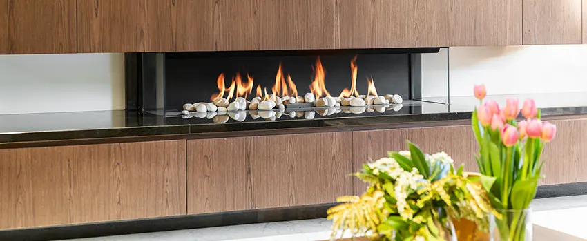 Double-height Fireplace Design Refurbishment in Ottawa, Illinois