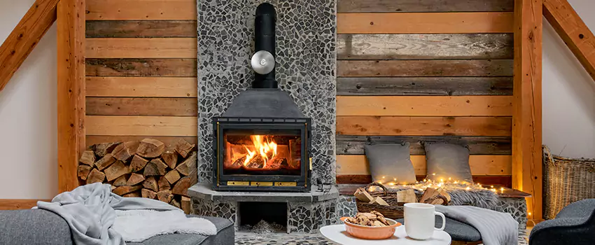 Thelin Hearth Products Direct Vent Gas Stove Fireplace Inspection in Ottawa, Illinois